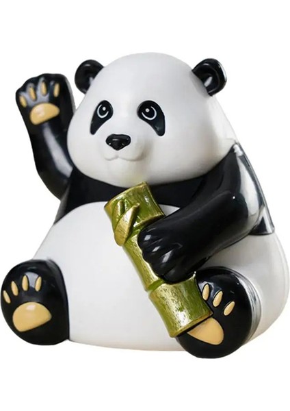 Güneş Enerjili Dans Oyuncakları Güneş Enerjili Panda Ayı Bobblehead Koleksiyonluk Figürler (Yurt Dışından)
