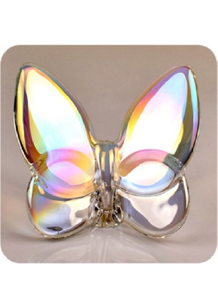 Cam Kristal Kelebek Süsleri Canlı Renkli Dekor-B (Yurt Dışından) fırsatları