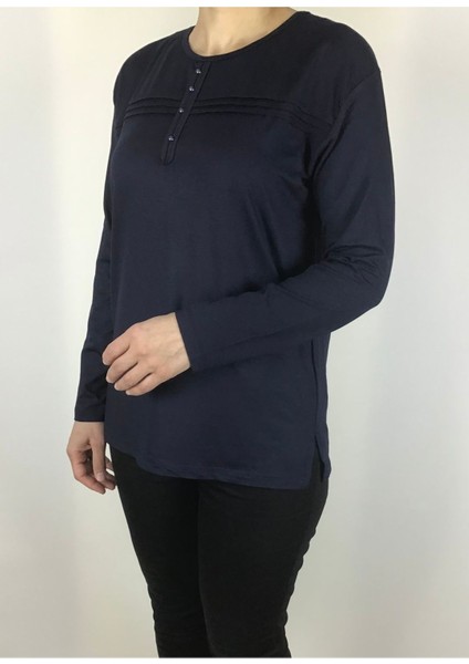 Likralı Turlu Viskon Dikiş Detaylı Penye Bluz fiyatları