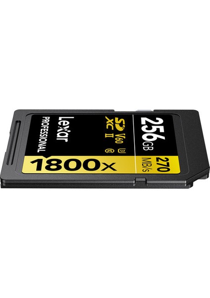 256GB Gold Series 1800X Uhs-Iı Sdxc Hafıza Kartı 270MBS