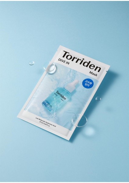 DIVE-IN Low Molecular Hyaluronic Acid Mask- Nem Maskesi 27ml fiyatları