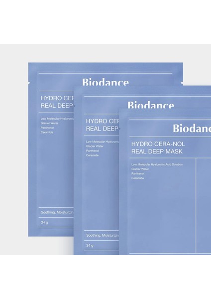 – Hydro Cera-Nol Real Deep Mask, Derinlemesine Nemlendirici Yüz Maskesi 1 Adet