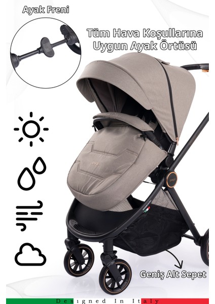 Venüs Premium Çift Yönlü Travel Sistem Bebek Arabası