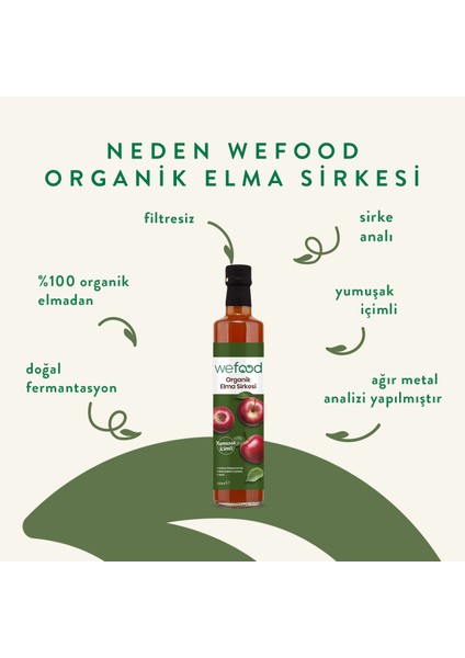 Elma Sirkesi 500 ml 2'li
