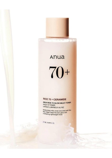 Rice 70 Glow Milky Toner Leke Karşıtı Parlatıcı Pirinçli Süt Dokulu Tonik 250 ml fiyatları