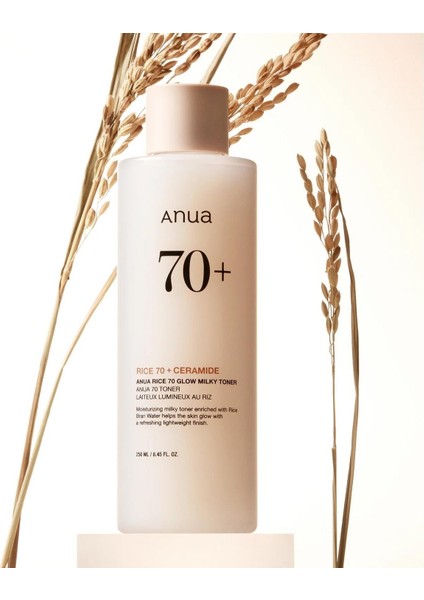 Rice 70 Glow Milky Toner Leke Karşıtı Parlatıcı Pirinçli Süt Dokulu Tonik 250 ml modelleri