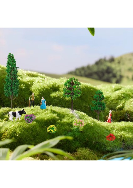 Minyatür Çiçek Kümesi Kendin Yap Diorama Malzemeleri (Yurt Dışından)