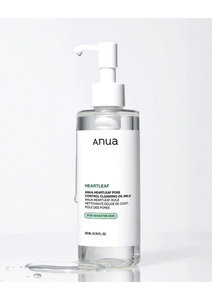 Heartleaf Pore Control Cleansing Oil Mild - Geniş Gözenek Karşıtı Yağ Bazlı Temizleyici 200ml fiyatları