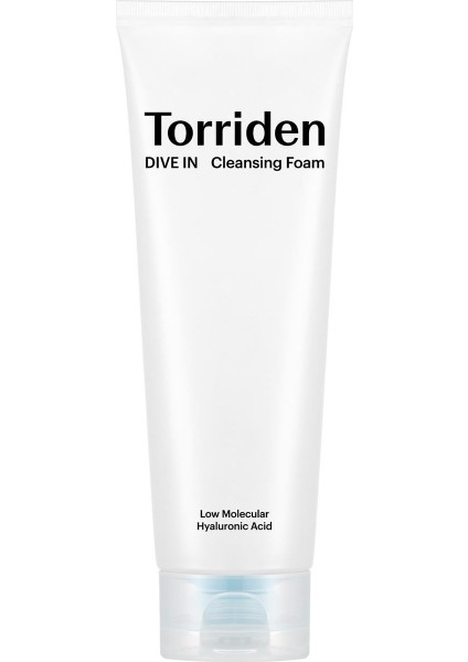 Torriden DIVE-IN Low Molecular Hyaluronic Acid Cleansing Foam - Yüz Temizleme Köpüğü 150ml