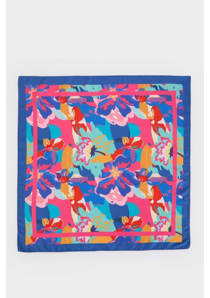 Kadın Çiçekli Fular W9842AZ25SM fiyatları