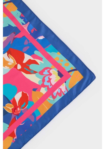 Kadın Çiçekli Fular W9842AZ25SM modelleri