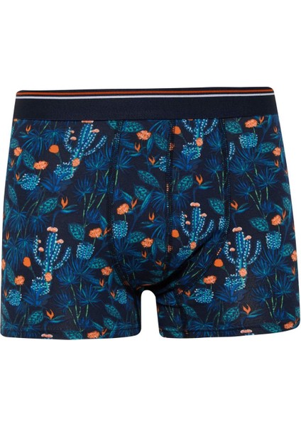 Regular Fit Floral 3'lü Boxer E2923AX25SP