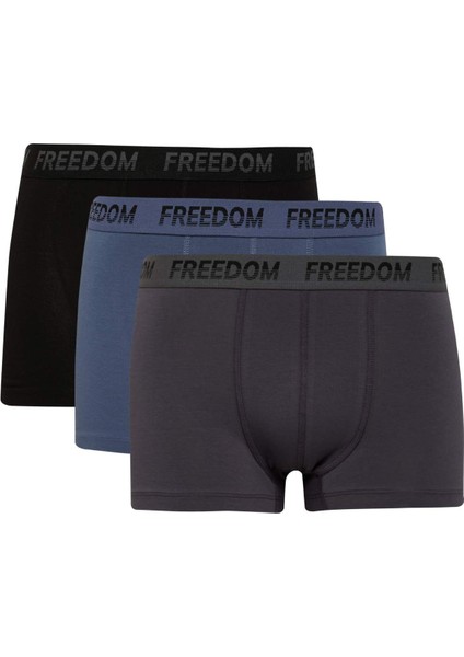 Regular Fit 3'lü Boxer E2922AX25SP