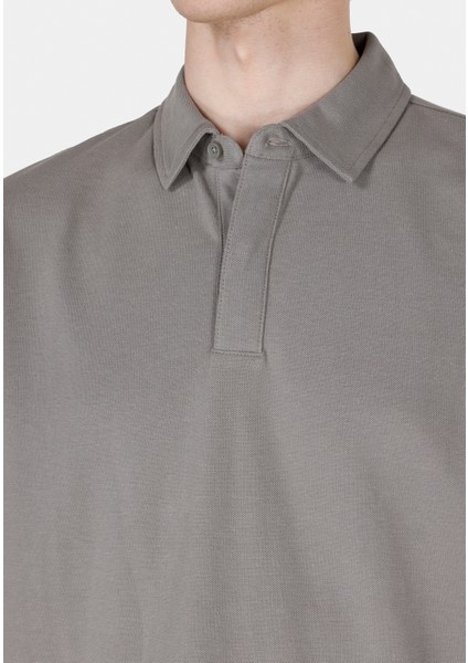Comfort Fit Polo Yaka Düz Erkek Yeşil Kısa Kol Tişört CL1073959 modelleri