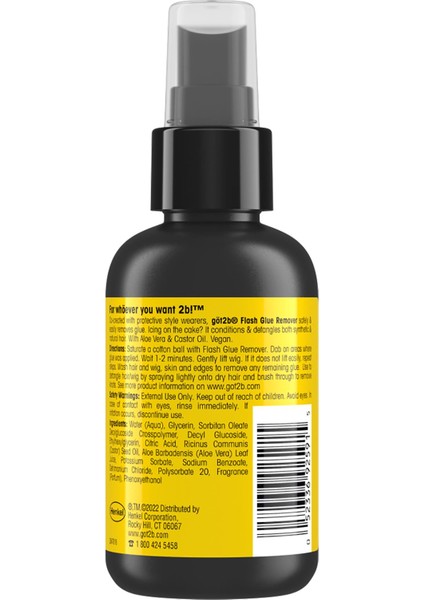 Peruk Yapıştırıcı Temizleyici 118 ml
