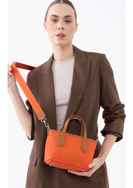 Kadın El Çantası BNT 1598 - Turuncu-Camel fiyatları