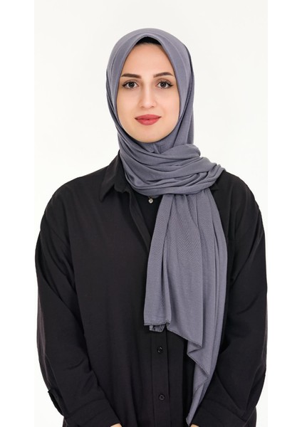 Tesettür Pratik Geçmeli Hazır Penye Şal