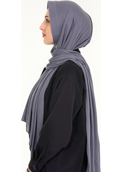 Tesettür Pratik Geçmeli Hazır Penye Şal modelleri