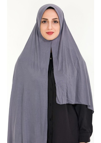 Tesettür Pratik Geçmeli Hazır Penye Şal