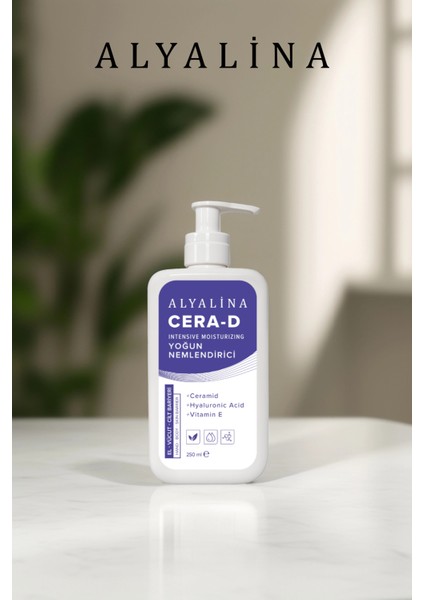 Cera-D Yoğun Nemlendirici Krem - Ceramid, Hyarulonik Asid ve E Vitamini Içerikli - 250 ml fırsatları