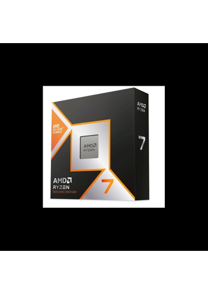 Ryzen 7 9800X3D 8 Core, 4,70-5.20GHZ, 104MB Cache, 120W, Am5 Soket, Box (Kutulu) (Dahili Grafik Var, Fan Yok)