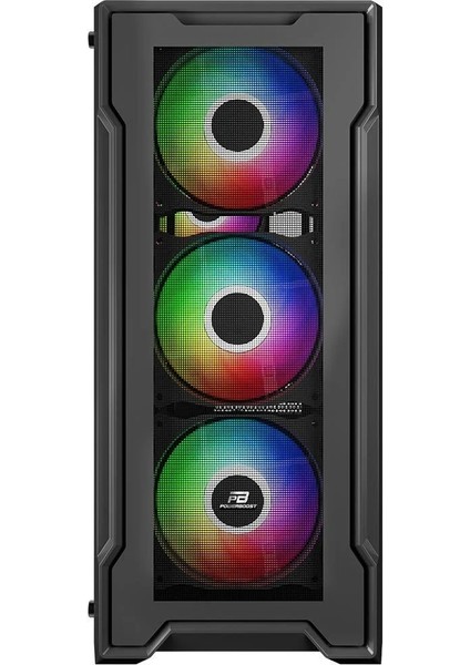 Powerboost 650W PB-PS6849B Kasa,80+Bronze Mesh Siy
