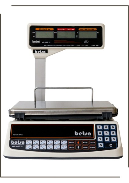 ETB-1602XL-B Marketci 15KG