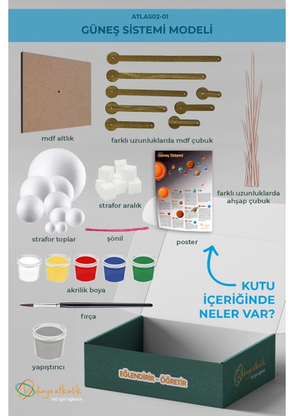 Güneş Sistemi Modeli | 02-01 modelleri