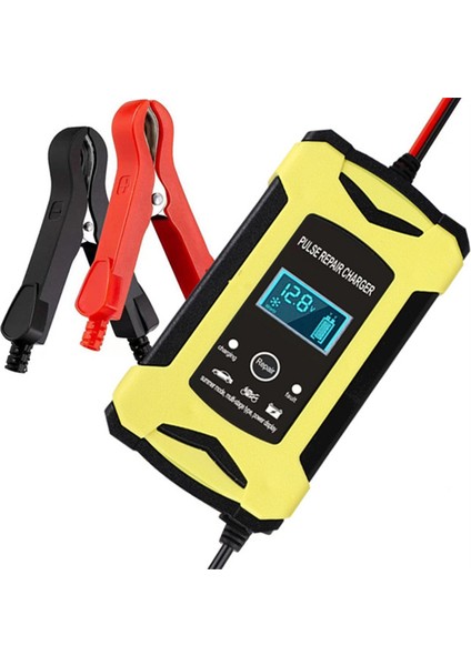 12V 6A Araç Şarj Cihazı 220V Akıllı Motosiklet Araç Şarj Cihazı Ab Fişi (Yurt Dışından) fırsatları