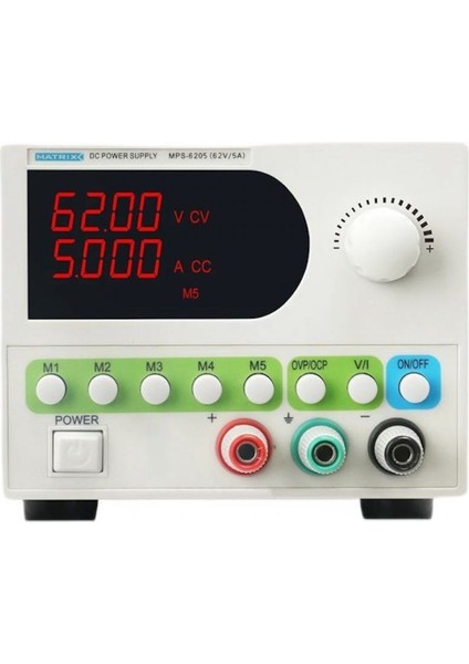 MPS-6205 Ayarlı Dc Güç Kaynağı (62V-5A) (Tek Kanal)