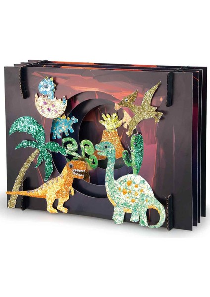 Magic Glitter 3D Uzay Yolculuğu Tasarım Seti