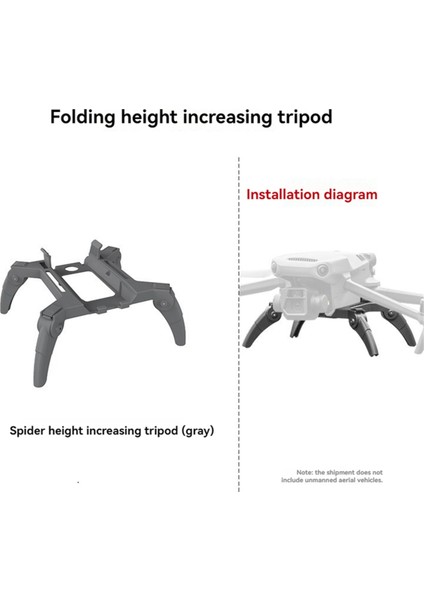 Iniş Takımı Yükseltilmiş Bacak Destek Koruyucusu Gri (Yurt Dışından) fiyatları