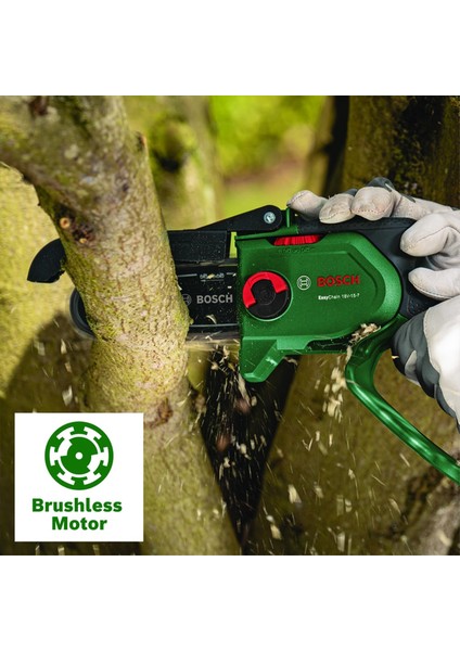 Easychain 18V-15-7 Akülü Zincirli Ağaç Budama Makinası 18 Volt 2,5 Ah Çift Akülü