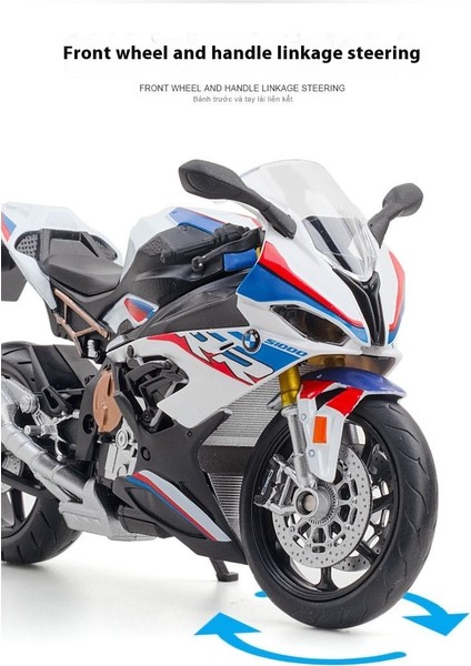 1:12 Bmw S1000RR Motosiklet Alaşım Modeli (Yurt Dışından) fırsatları