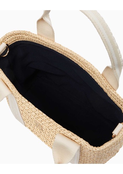 Spring Logotape Tote Omuz Çantası fırsatları