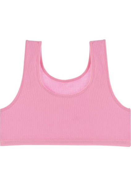 Kız Çocuk Garson Büstiyer 5 Li Paket Fitilli Kaşkorse Mıxcolor