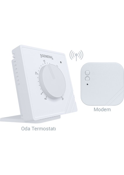 Mitra HT10 Rf Kablosuz Dijital Oda Termostatı