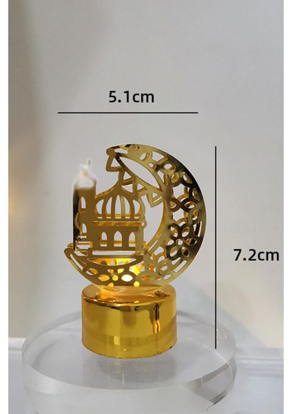 Ramazan Temalı Cami Tasarımlı LED Işık 7-5 cm fiyatları
