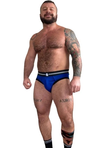Erkek Bear Baskılı Slip