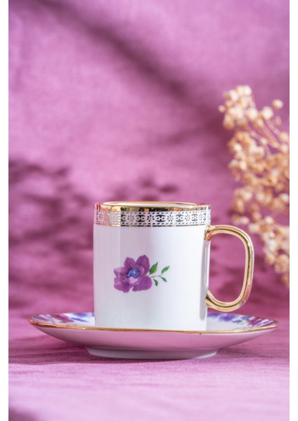 Ashley 6 Kişilik Kahve Fincanı Takımı - 90 Ml