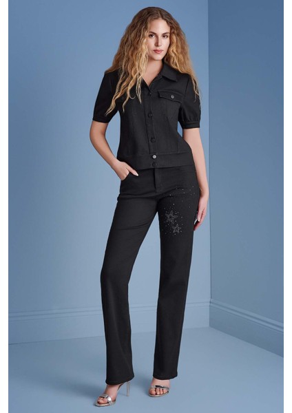 Kısa Kollu Siyah Jean Ceket fiyatları