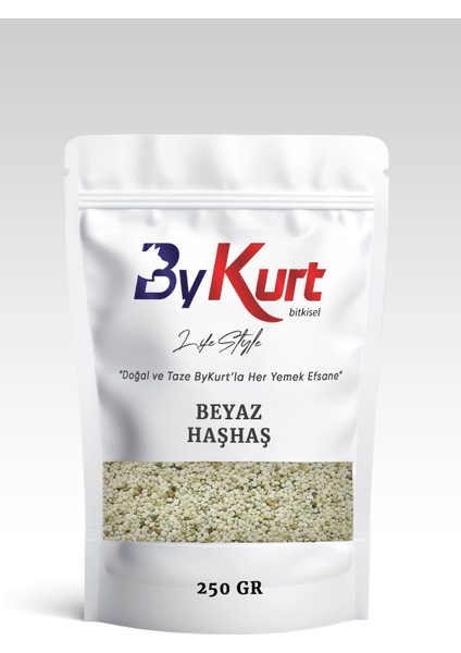 Doğal Beyaz Haşhaş Tohumu 250 gr