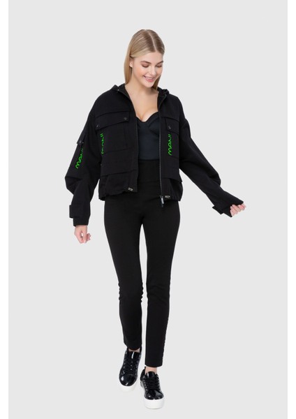 Baskı Detaylı Fermuarlı Sweatshirt fiyatları