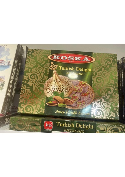 Antep Fıstıklı Lokum 900 gr Koli 12 Adet