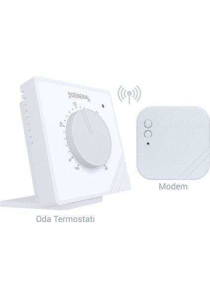 Mitra HT10S Rf Kablosuz Dijital Oda Termostatı