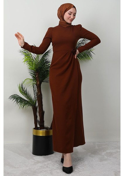 Sedef Güllü Elbise Kahve fiyatları