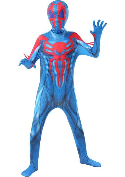 Cadılar Bayramı Örümcek Adam Pepper Tayt Onesie Takımı (Yurt Dışından)