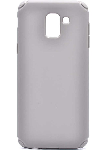Galaxy J6 Kılıf Renkli Pürüzsüz Esnek Airbag Stop Silikon Kapak