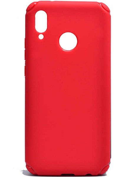 Huawei P20 Lite Kılıf Renkli Pürüzsüz Esnek Airbag Stop Silikon Kapak