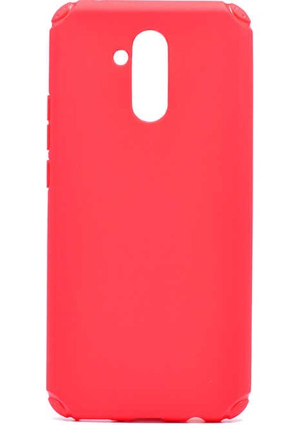 Huawei Mate 20 Lite Kılıf Renkli Pürüzsüz Esnek Airbag Stop Silikon Kapak